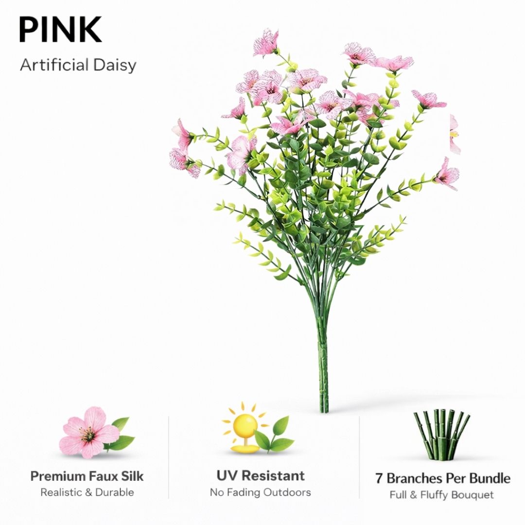 🎁 Limited-Time Offer 🔥 Realistic UV-Resistant Outdoor Flowers – Zero Maintenance