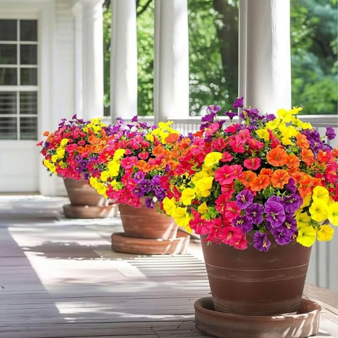 🎁 Limited-Time Offer 🔥 Realistic UV-Resistant Outdoor Flowers – Zero Maintenance
