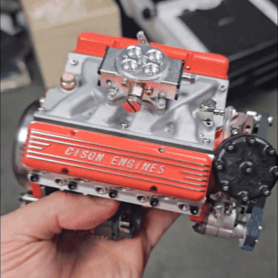 🔥BLACK FRIDAY BLOWOUT: Save 49%-Gasoline OHV V8 Small-block Engine Model Kits