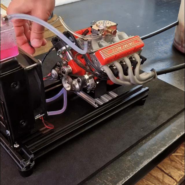 🔥BLACK FRIDAY BLOWOUT: Save 49%-Gasoline OHV V8 Small-block Engine Model Kits