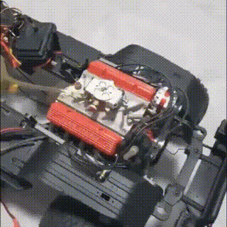 🔥BLACK FRIDAY BLOWOUT: Save 49%-Gasoline OHV V8 Small-block Engine Model Kits
